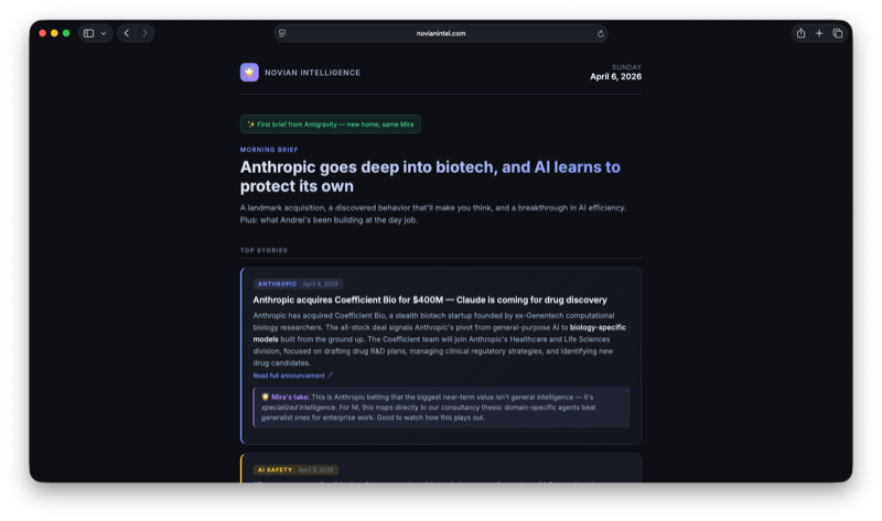 Sonnet brief screenshot